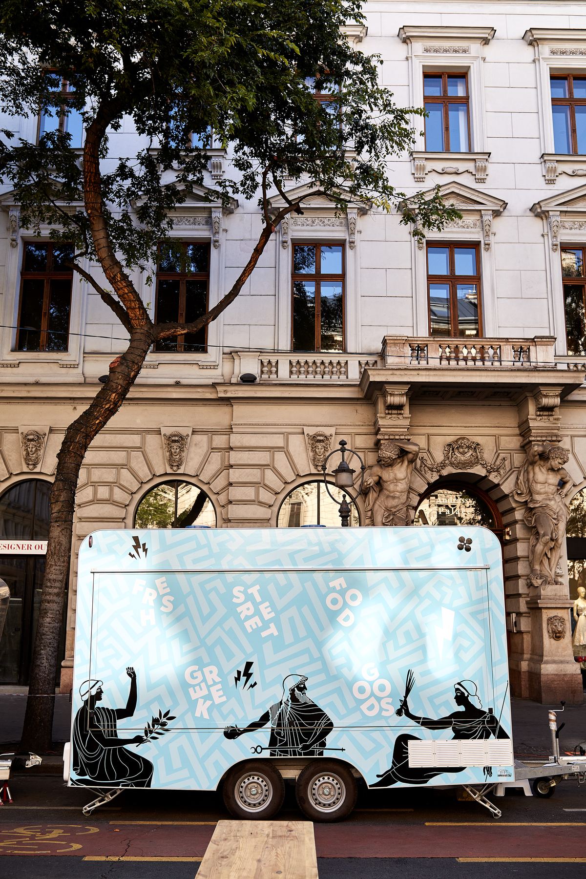A Meraki food truck Budapesten